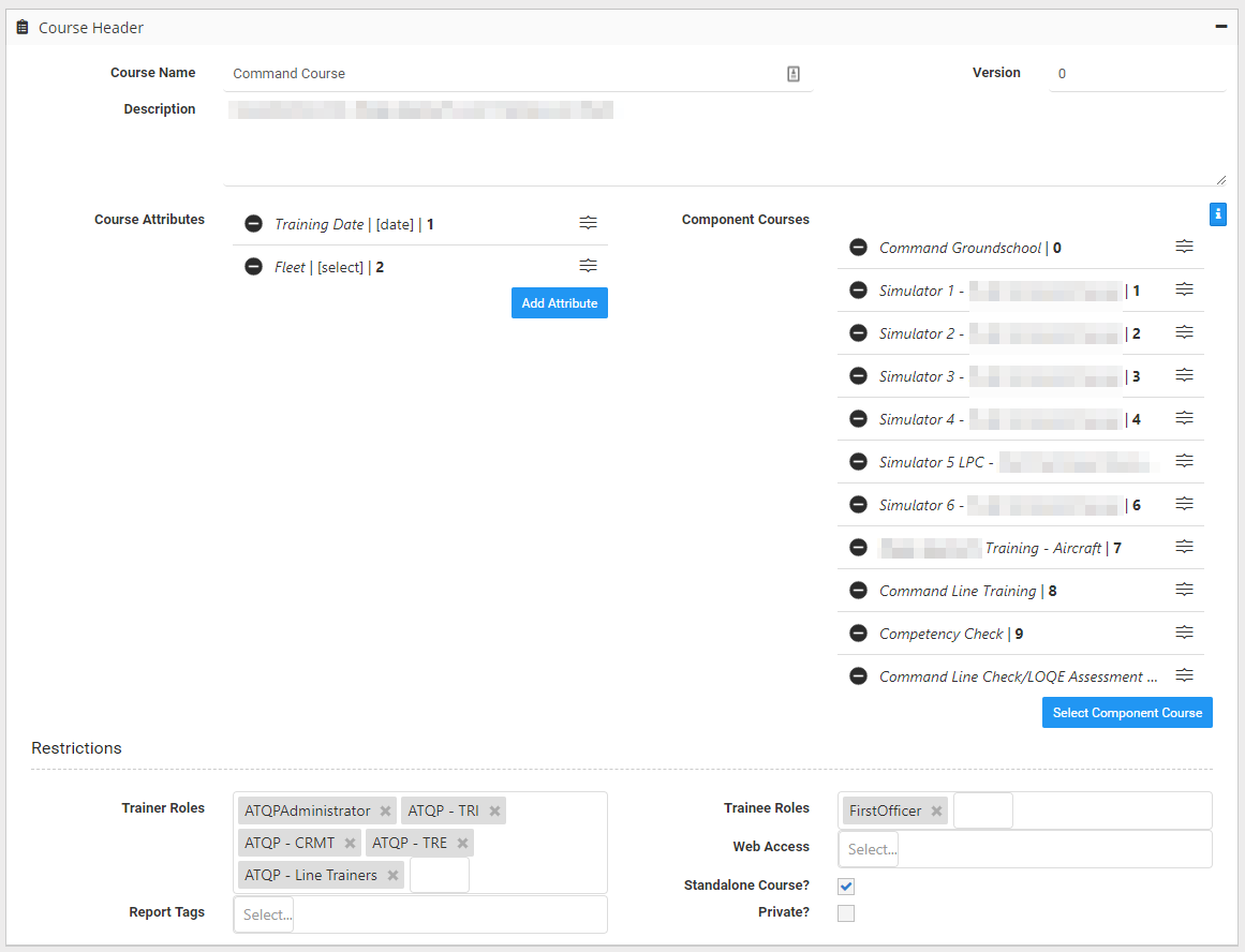Converge course assessment builder example